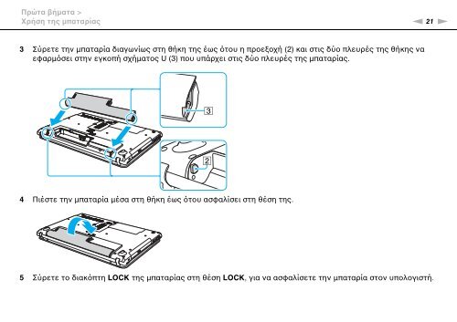 Sony VPCCB3M1E - VPCCB3M1E Mode d'emploi Grec