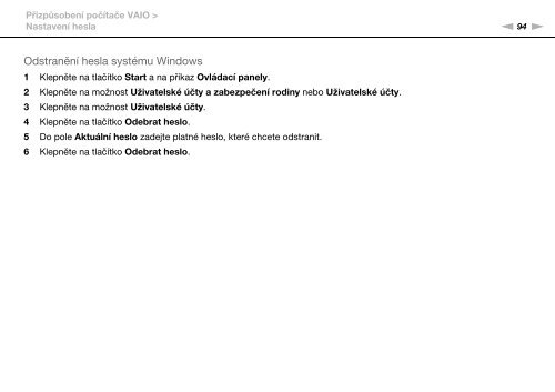 Sony VPCCB3M1E - VPCCB3M1E Mode d'emploi Tch&egrave;que