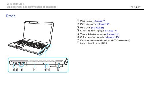 Sony VPCCB3M1E - VPCCB3M1E Mode d'emploi