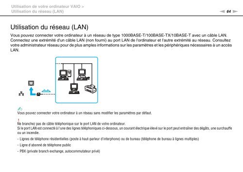 Sony VPCCB3M1E - VPCCB3M1E Mode d'emploi