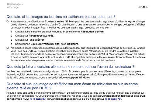 Sony VPCCB3M1E - VPCCB3M1E Mode d'emploi Fran&ccedil;ais