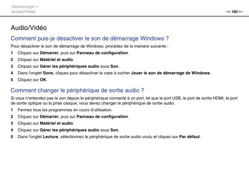 Sony VPCCB3M1E - VPCCB3M1E Mode d'emploi Fran&ccedil;ais