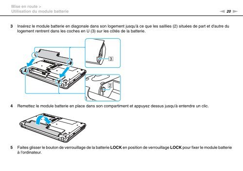 Sony VPCCB3M1E - VPCCB3M1E Mode d'emploi Fran&ccedil;ais