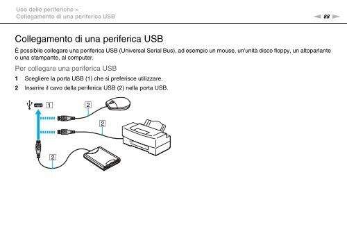 Sony VPCCB3M1E - VPCCB3M1E Mode d'emploi Italien