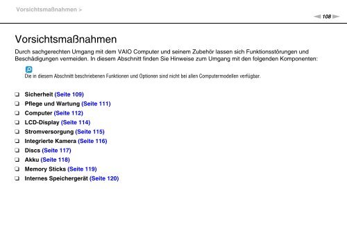 Sony VPCCB3M1E - VPCCB3M1E Mode d'emploi Allemand