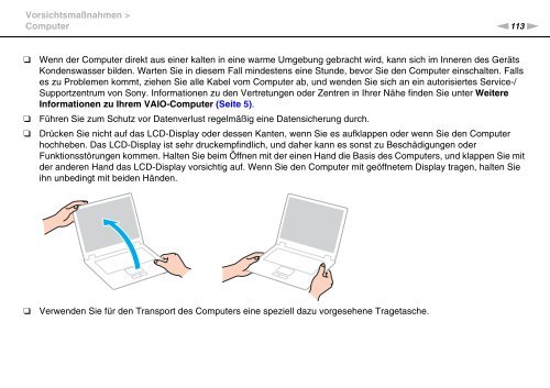 Sony VPCCB3M1E - VPCCB3M1E Mode d'emploi Allemand