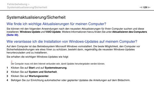 Sony VPCCB3M1E - VPCCB3M1E Mode d'emploi Allemand