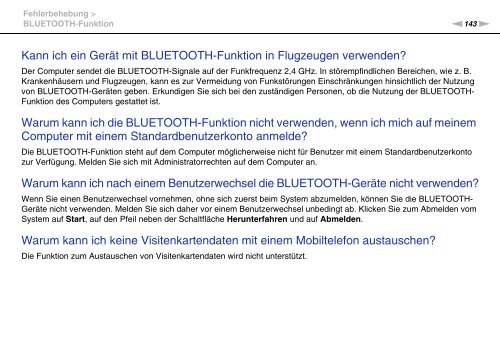 Sony VPCCB3M1E - VPCCB3M1E Mode d'emploi Allemand