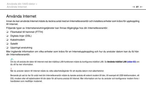 Sony VPCCB3M1E - VPCCB3M1E Mode d'emploi Su&eacute;dois