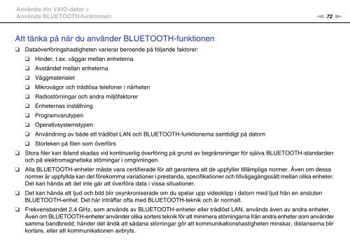 Sony VPCCB3M1E - VPCCB3M1E Mode d'emploi Su&eacute;dois