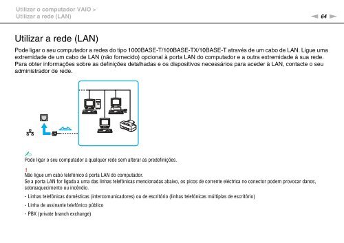 Sony VPCCB3M1E - VPCCB3M1E Mode d'emploi Portugais