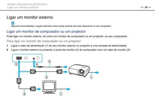 Sony VPCCB3M1E - VPCCB3M1E Mode d'emploi Portugais