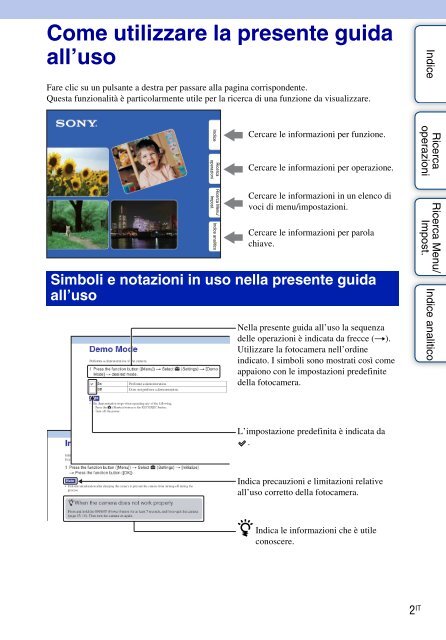 Sony MHS-FS1 - MHS-FS1 Istruzioni per l'uso