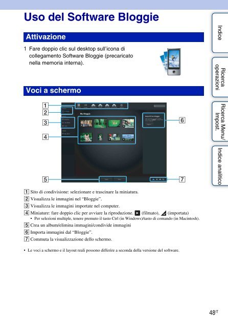 Sony MHS-FS1 - MHS-FS1 Istruzioni per l'uso