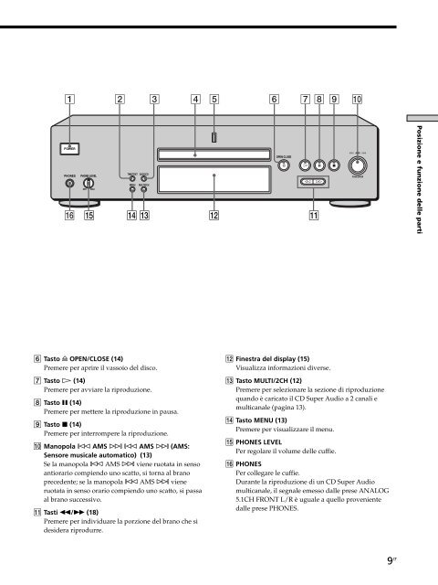 Sony SCD-XB770 - SCD-XB770 Istruzioni per l'uso