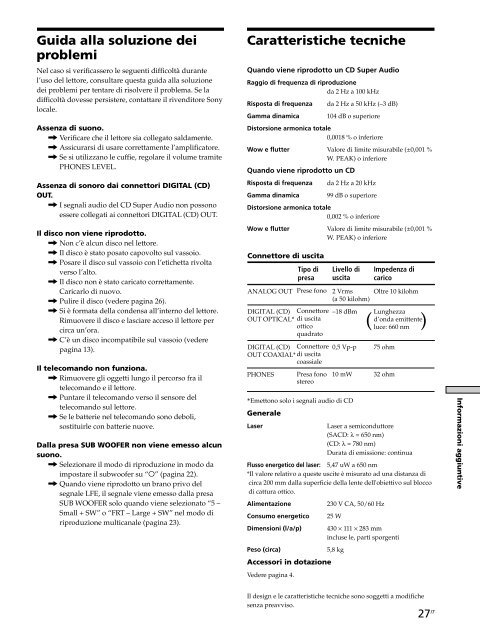 Sony SCD-XB770 - SCD-XB770 Istruzioni per l'uso