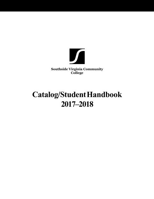 SVCC Catalog/Handbook 2017-2018