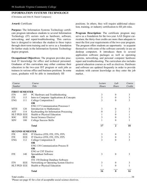 SVCC Catalog/Handbook 2017-2018