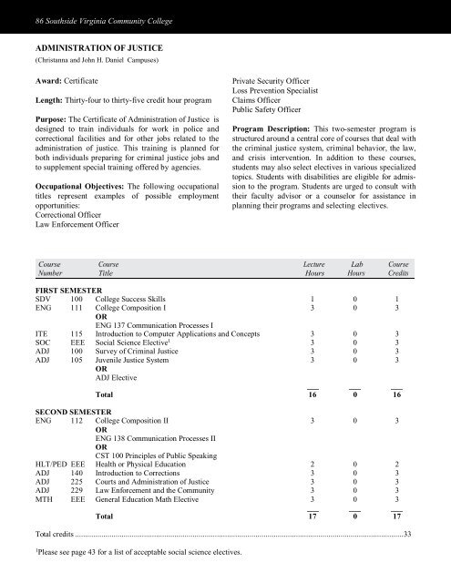 SVCC Catalog/Handbook 2017-2018