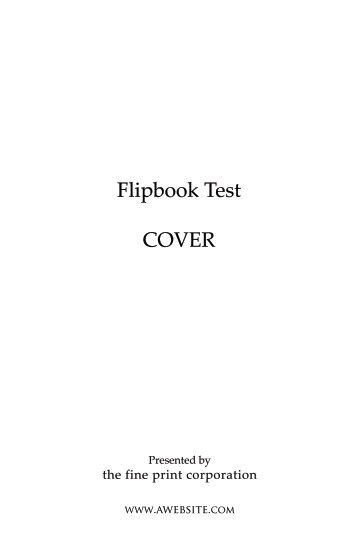 FLIBOOK Test002 - Standard