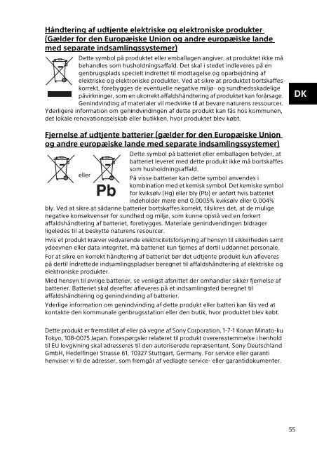 Sony SVE1513O9E - SVE1513O9E Documents de garantie Finlandais