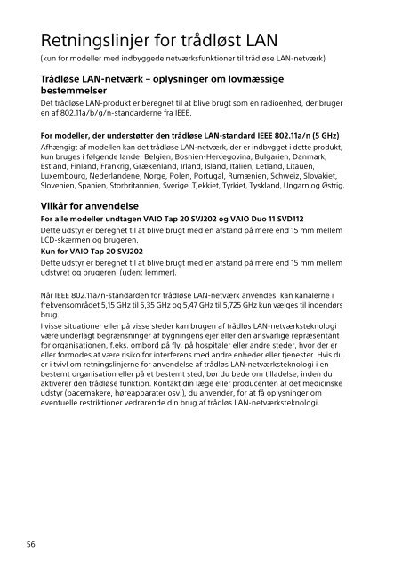 Sony SVE1513O9E - SVE1513O9E Documents de garantie Su&eacute;dois