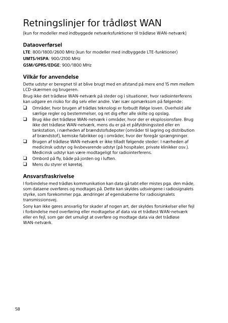 Sony SVE1513O9E - SVE1513O9E Documents de garantie Su&eacute;dois