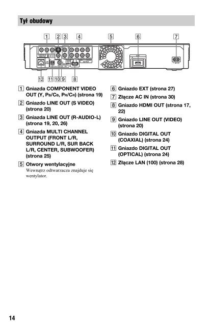 Sony BDP-S760 - BDP-S760 Istruzioni per l'uso Polacco