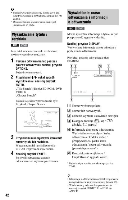 Sony BDP-S760 - BDP-S760 Istruzioni per l'uso Polacco