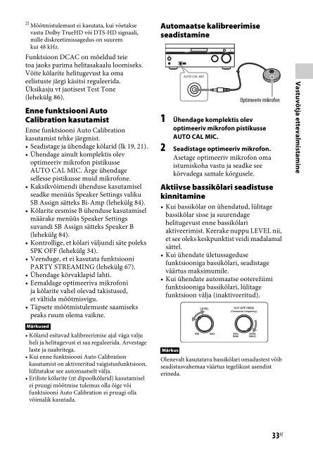 Sony STR-DN840 - STR-DN840 Istruzioni per l'uso Estone