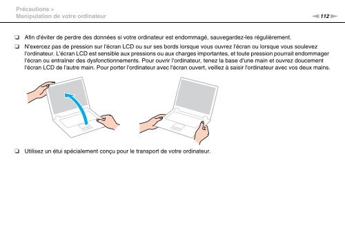 Sony VPCCA3X1R - VPCCA3X1R Mode d'emploi Fran&ccedil;ais