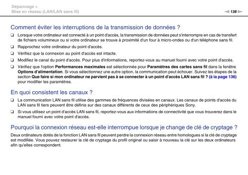 Sony VPCCA3X1R - VPCCA3X1R Mode d'emploi Fran&ccedil;ais