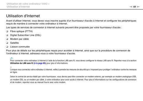 Sony VPCCA3X1R - VPCCA3X1R Mode d'emploi Fran&ccedil;ais