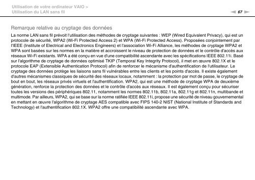 Sony VPCCA3X1R - VPCCA3X1R Mode d'emploi Fran&ccedil;ais