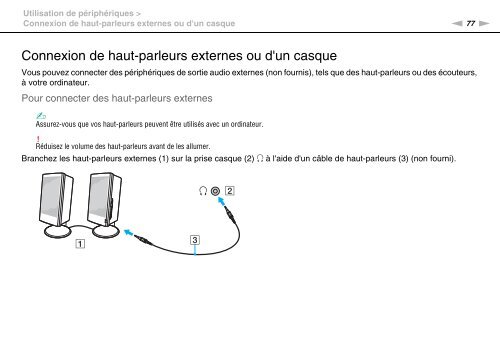 Sony VPCCA3X1R - VPCCA3X1R Mode d'emploi Fran&ccedil;ais