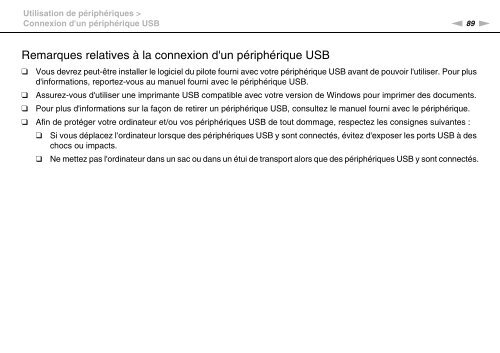 Sony VPCCA3X1R - VPCCA3X1R Mode d'emploi Fran&ccedil;ais