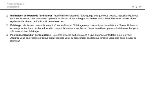 Sony VPCCA3X1R - VPCCA3X1R Mode d'emploi Fran&ccedil;ais