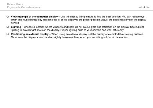 Sony VPCCA3X1R - VPCCA3X1R Mode d'emploi Anglais