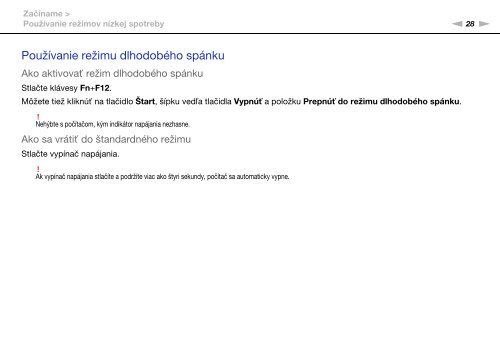 Sony VPCCA3X1R - VPCCA3X1R Mode d'emploi Slovaque