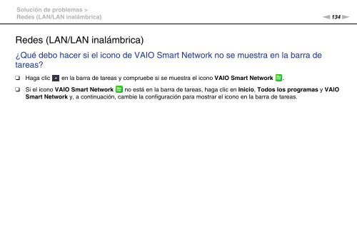 Sony VPCCA3X1R - VPCCA3X1R Mode d'emploi Espagnol