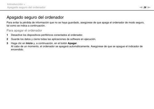 Sony VPCCA3X1R - VPCCA3X1R Mode d'emploi Espagnol