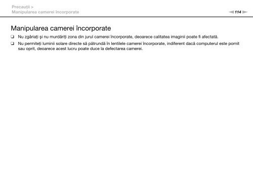 Sony VPCCA3X1R - VPCCA3X1R Mode d'emploi Roumain