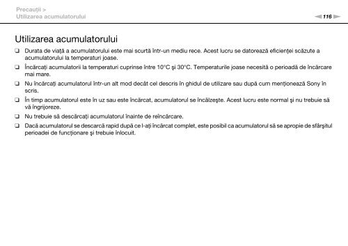 Sony VPCCA3X1R - VPCCA3X1R Mode d'emploi Roumain