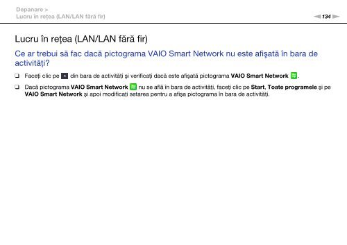 Sony VPCCA3X1R - VPCCA3X1R Mode d'emploi Roumain