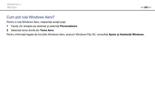 Sony VPCCA3X1R - VPCCA3X1R Mode d'emploi Roumain