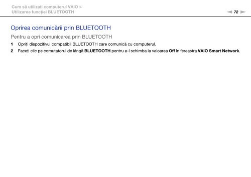 Sony VPCCA3X1R - VPCCA3X1R Mode d'emploi Roumain