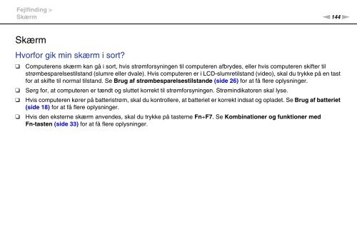 Sony VPCCA3X1R - VPCCA3X1R Mode d'emploi Danois