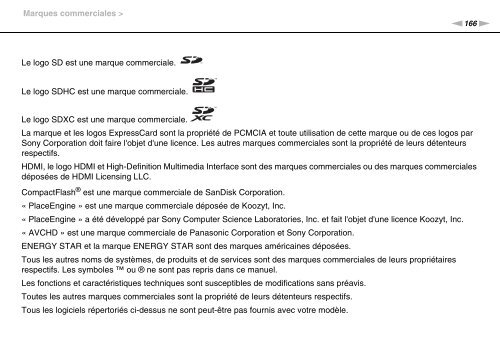 Sony VPCCA3X1R - VPCCA3X1R Mode d'emploi