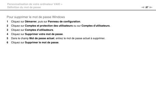 Sony VPCCA3X1R - VPCCA3X1R Mode d'emploi