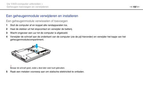 Sony VPCCA3X1R - VPCCA3X1R Mode d'emploi N&eacute;erlandais